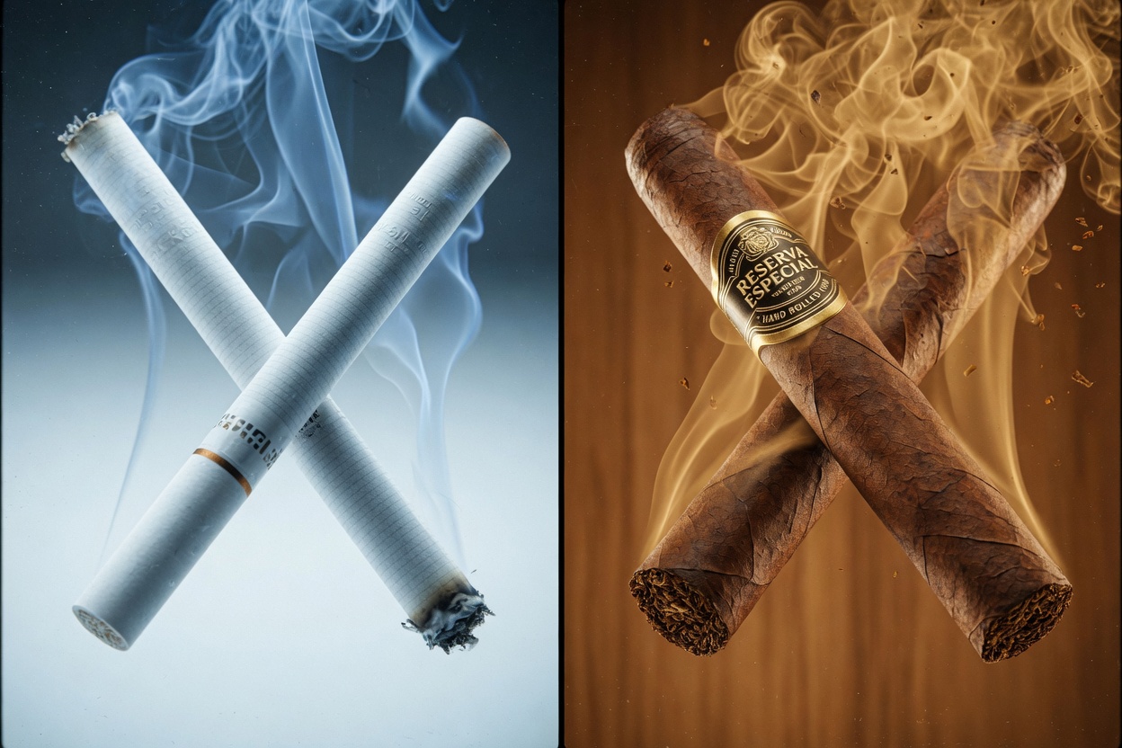 Доминиканский Robusto кольца 50: один и тот же огонь, две совершенно разные рабочие точки.
